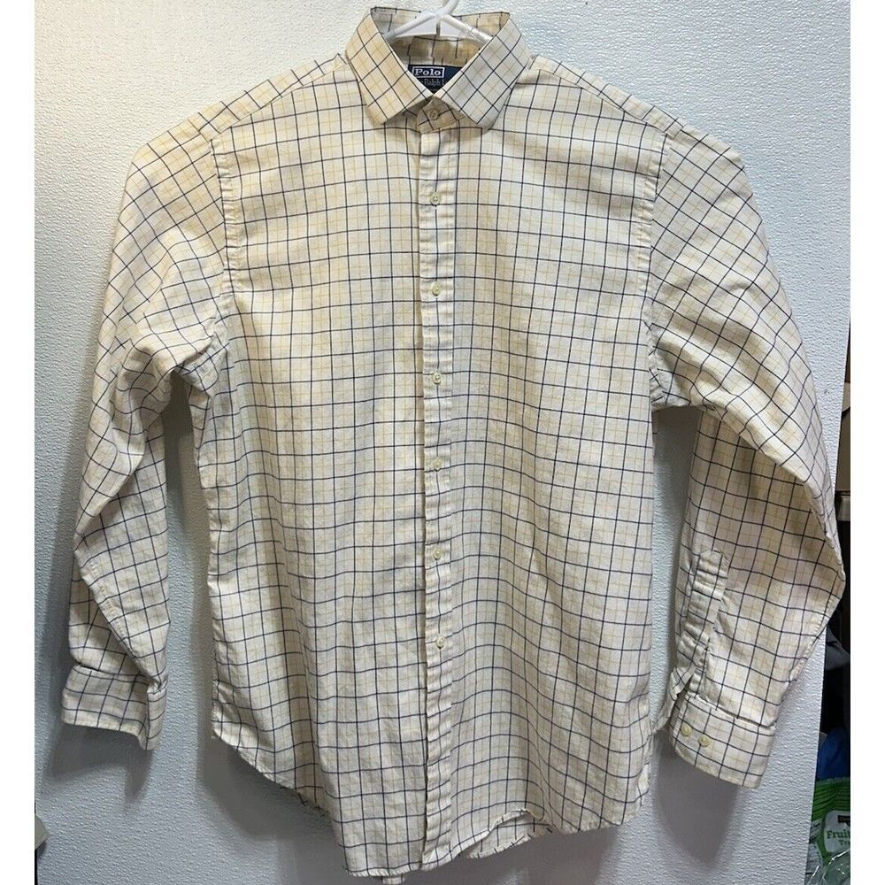 Polo Ralph Lauren Regent Classic Fit Button Down Long Sleeve Size 16.5 Large